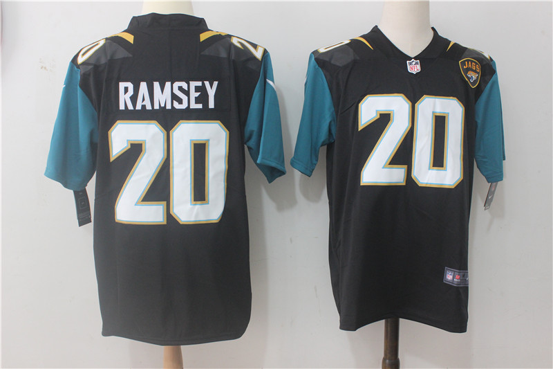 Men Jacksonville Jaguars 20 Ramsey Black Nike Vapor Untouchable Limited NFL Jerseys